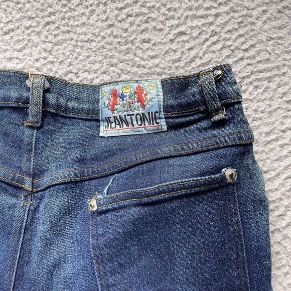 Jeantonics Jeans Womens Size 18 Blue Denim Tapered Skinny Dark Wash - Picture 12 of 15